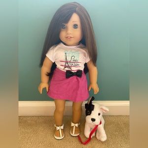 Original Grace American Girl Doll and Dog